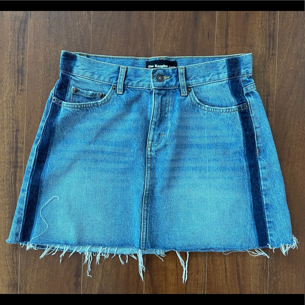 The Kooples Jean Skirt